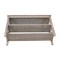 International Concepts Rectangle Hampton Console Table, 48 W, 16 L, 30 in H, Wood, Washed Gray Taupe OT09-70S - alternate 3
